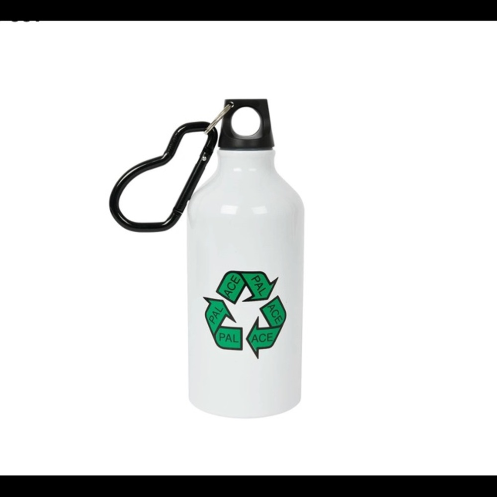 Palace P-Cycle Water Bottle Whit (New)